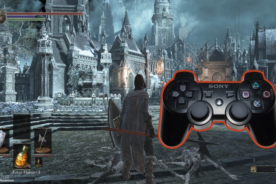 Dark Souls 3 usar control de ps3
