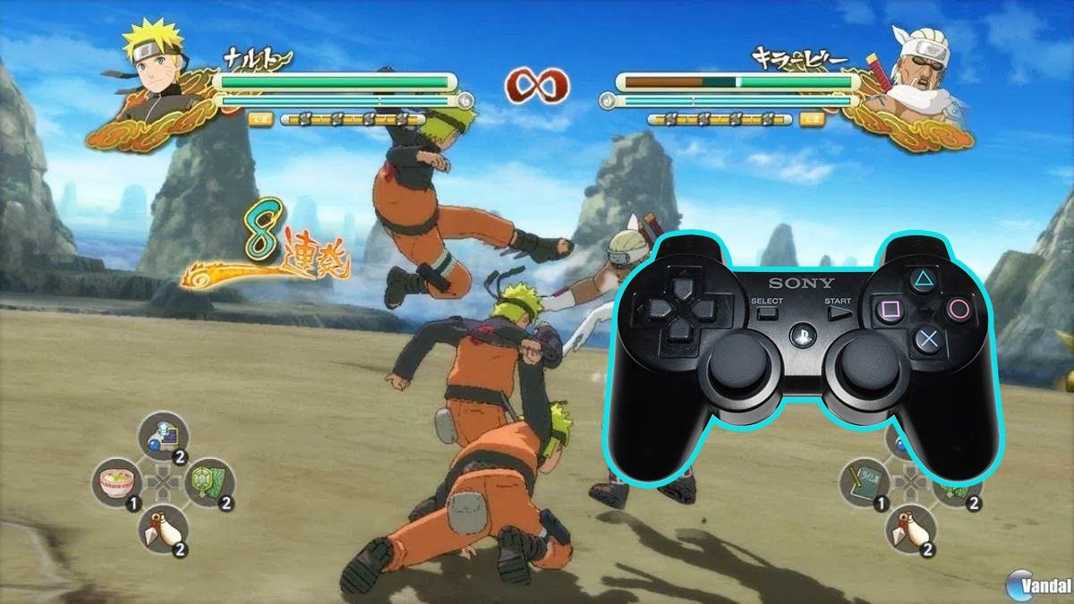 Cómo usar un control de para Naruto Shippuden Ultimate Ninja Storm 3 Full Burst